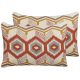 Pillow 2 cotton pillows 40 x 60 cm, multicolored