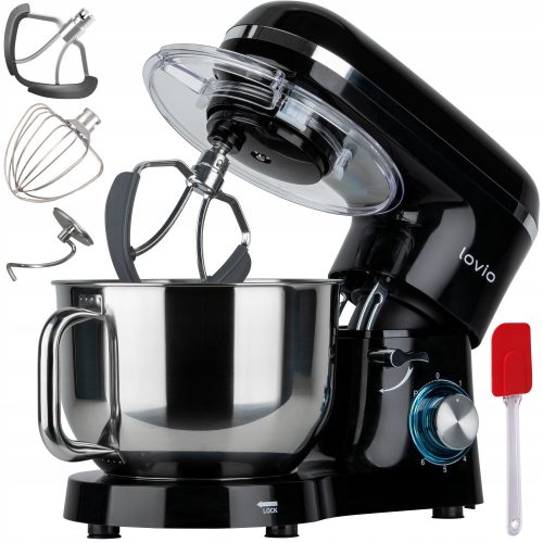  LOVIO Food Processor ChefAssistant Planetary Mixer 3000 W Black