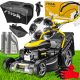 Petrol lawn mower - Stiga petrol lawn mower with basket, 167 cm³ capacity. Basket 60 l, cutting width 51 cm