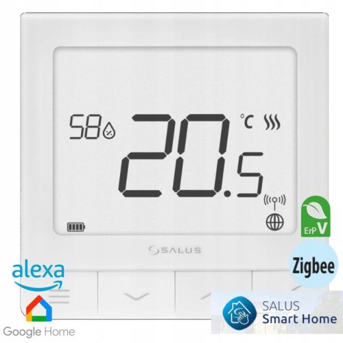 SALUS SQ610RF QUANTUM THIN WIRELESS TEMPERATURE CONTROLLER