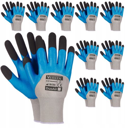 Gants Verken DuoAir taille 8 - M 1 paire