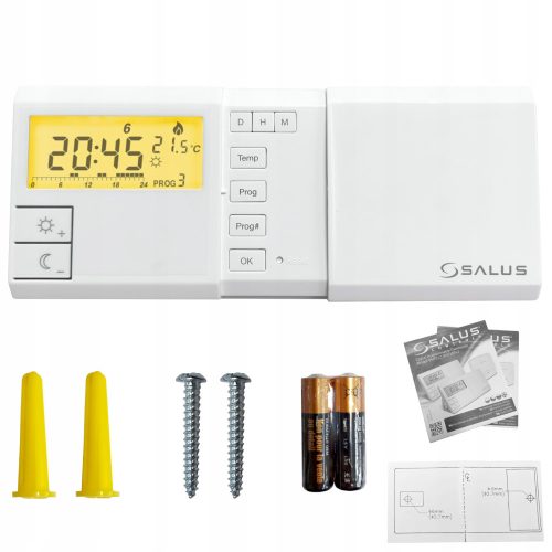 SALUS 091FLV2 PROGRAMMABLE WEEKLY CONTROLLER FOR A WINDING FURNACE BOILER