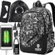  Renew Force Multi-Compartment School Backpack, Black, 35 Years Old