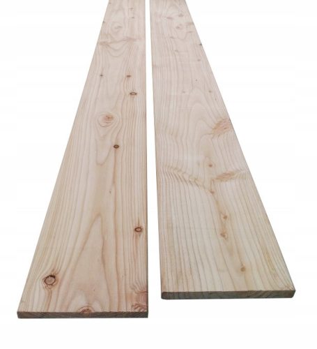 Larch boards wooden exit 15x147x1800 mm 48 pieces