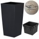  Whale Things flowerpot 26.5 cm x 50 x 50 cm, black plastic