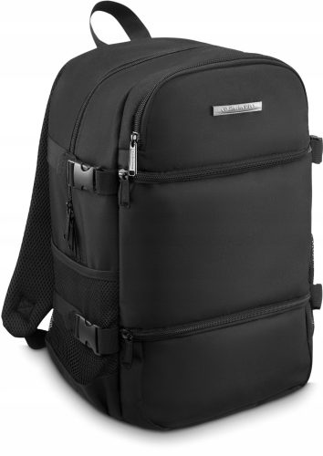  Zagatto Travel Bag Backpack Travel For Airplane Light Black Roomy