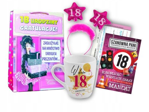 Cool, funny gadgets Ladies set with jewelry as a gift for the 18th birthday for a friend