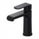 Omnires Sacramento freestanding sink faucet, black