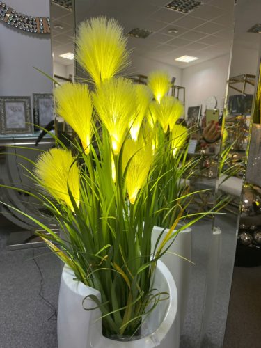 Artificial Flowers and Fruits Decorative Grass in 80 cm LED Pot