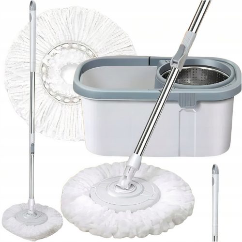 MOPR1 bucket and spin mop + 2× Elektromet Spin Turbo 360 spin mop insert