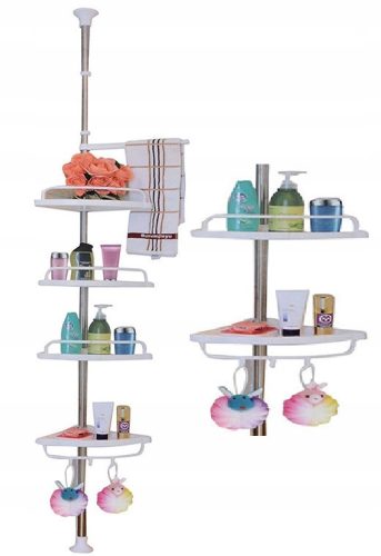 Gockowiak corner shelf 30x320 cm white