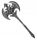  Weapon Widmann double-sided axe 53 cm