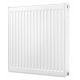 Demrad FIX 570 W steel panel radiator white 400 x 500 x 100 mm - connection side or bottom