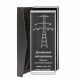 Cool, funny gadgets Personalized statuette with a 3D model of a power pole for an electrician