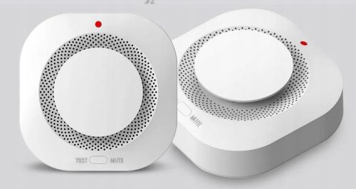 Sensors for a Smart Home Tuya smoke detector Smoke detector acoustic alarm, light alarm, Wi-Fi connection