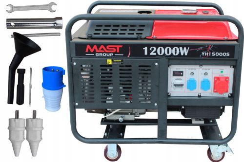 Metcor 13000W Portable Three-Phase Gasoline Generator