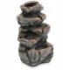  Cascade garden fountain with 5 levels, imitation stone LED lighting