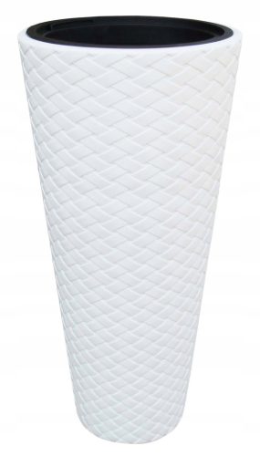  Prosperplast flowerpot 40 cm x 40 x 78 cm diameter 40 cm plastic white