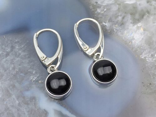  earrings hanging with natural tourmaline silver 925 english clasps