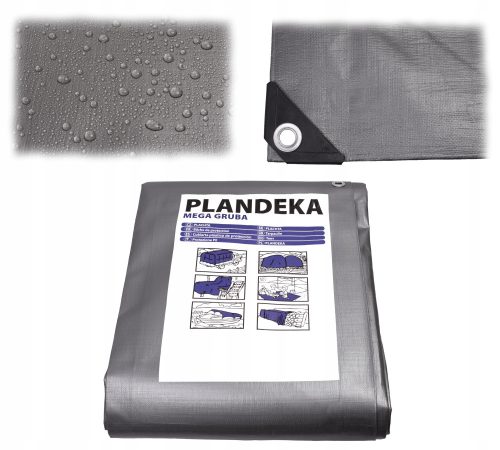 Thick, waterproof and frost-resistant tarpaulins Plandeka 260 g/m2 2 x 2 m