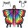  FRCOLOR 1 Set Wings Cloak Stage Performance Butterfly Masks for Kids