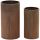  Royal Catering Flowerpot 29.5 cm x 29.5 x 58 cm Copper Corten Steel