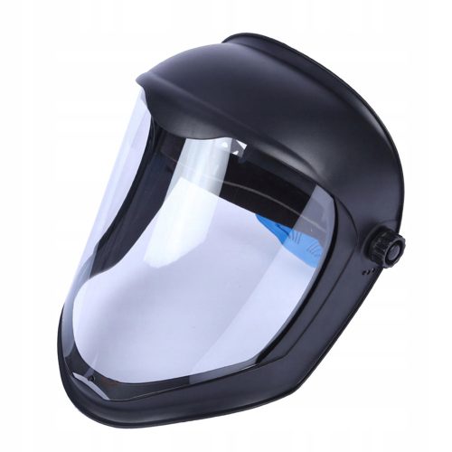 Protective visor Transparent hazard shield