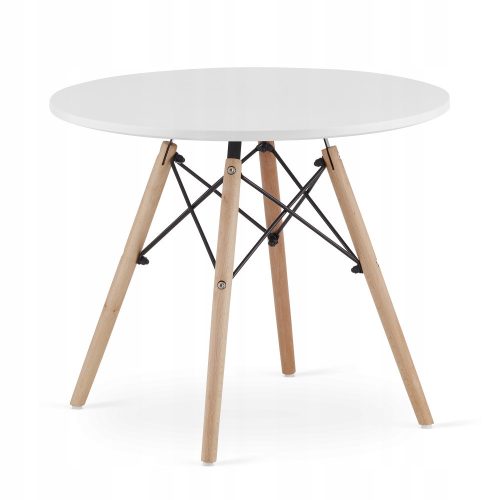 Round coffee table for the living room, 60 cm