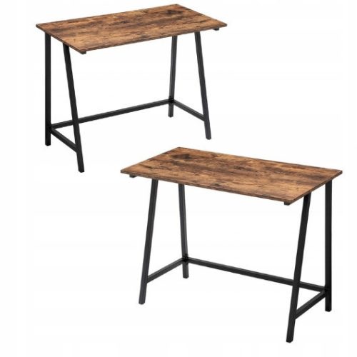  Songmics Vasagle rectangular desk 100 x 50 x 75 cm black