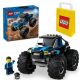 LEGO City 60402 Blue Monster Truck + LEGO Paper Gift Bag Medium Size M 41x34x12 cm