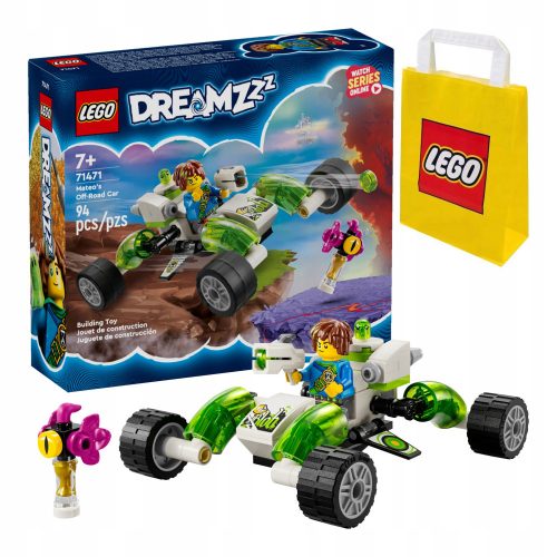  LEGO DREAMZzz 71471 Mateo and his SUV + LEGO 6315786 PAPER BAG VP SMALL S 24X18X8