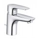 Kludi Pure&Solid chrome pedestal washbasin mixer