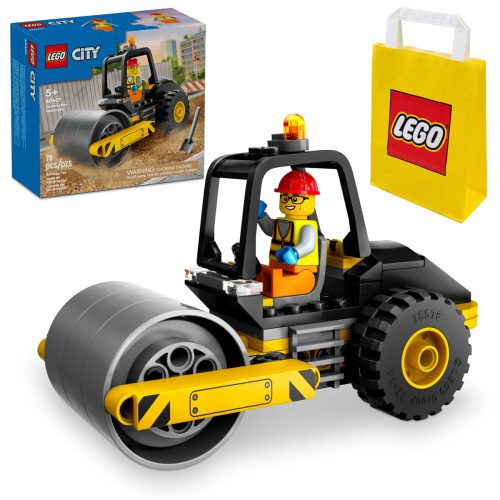  LEGO City 60401 Construction Roller + Paper Bag LEGO 6315786 yellow 24x8x18 cm