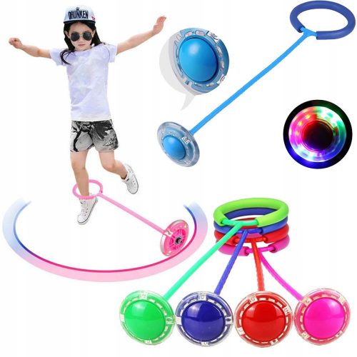 Hula Hoop for Kids, Pink LED Skipping Rope