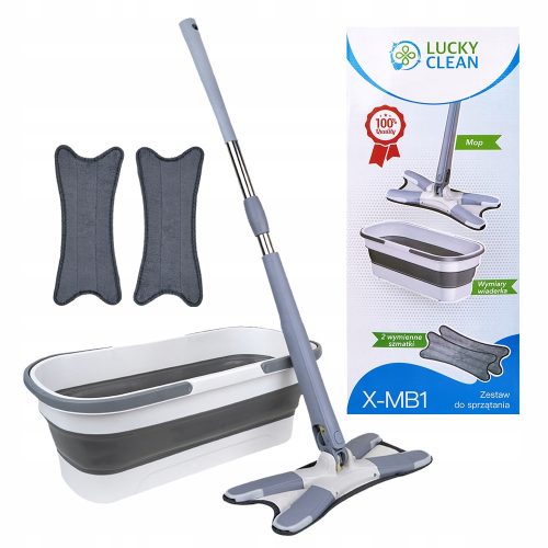 LuckyClean Bucket and Mop Lucky Clean X-MB1 Cleaning Set 54 cm