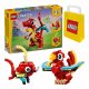  LEGO Creator 3 in 1 31145 Red Dragon + LEGO 6315786 PAPER BAG VP SMALL S 24X18X8