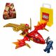  LEGO Ninjago Kai and the Dragon Attack 71801 + LEGO Paper Bag 6315786 yellow 24x8x18 cm