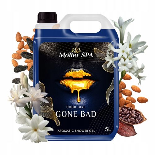  Möller SPA GOOD GIRL GONE BAD CREAMY AROMATIC SHOWER GEL 5L STOCK