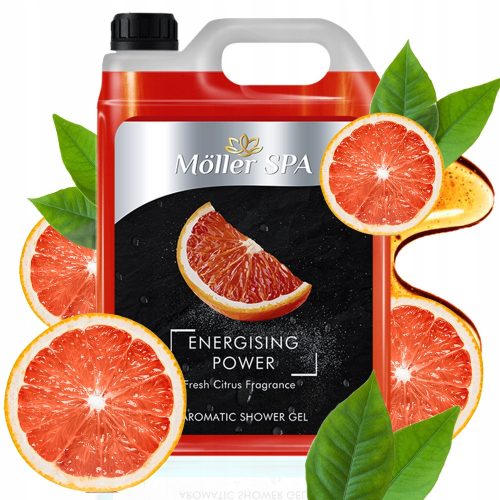  Möller SPA ENERGIZING STIMULATING REFRESHING PREMIUM SHOWER GEL 5L