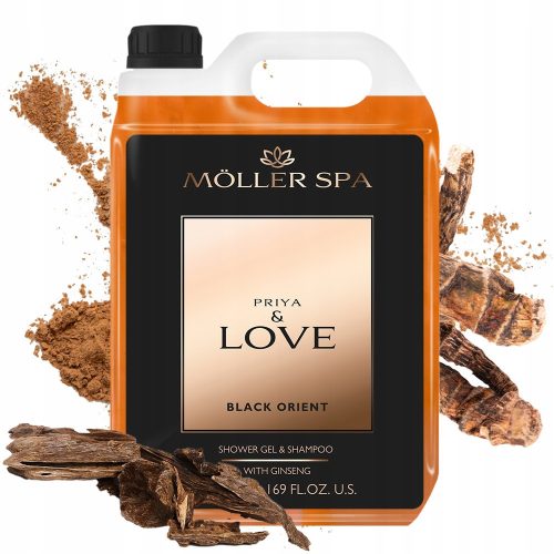  Möller SPA PRIJA & LOVE SHAMPOO AND SHOWER GEL