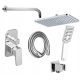 Concealed bath and shower mixer Omnires LUCKY Chrome + 4 more products