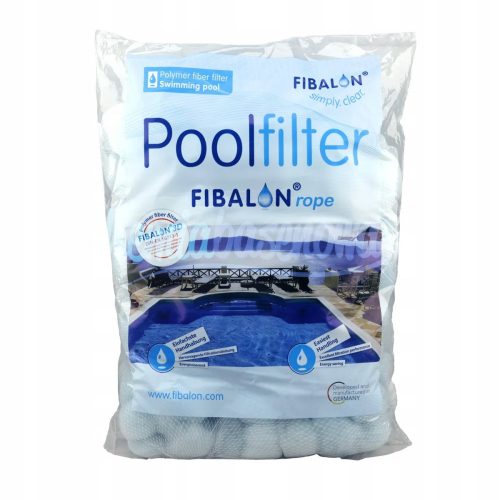 Pool pumps and filters FIBALON rope – balls tied to a sand filter