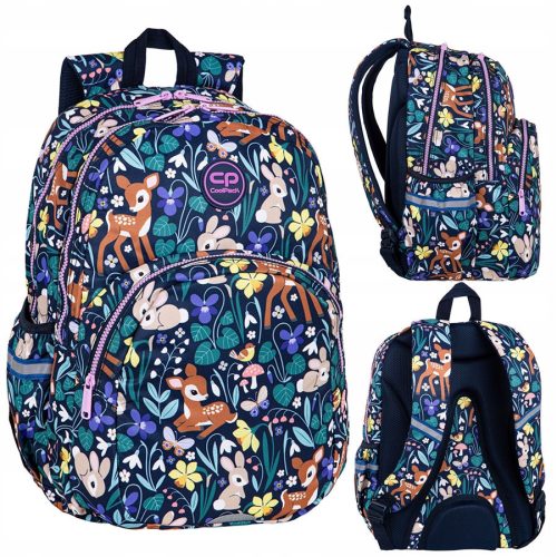  COOLPACK RIDER OH MY DEER SCHOOL BACKPACK 2 COMPARTMENTS