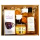  BASKET BOX GIFT SET GIFT TEA JAM HONEY