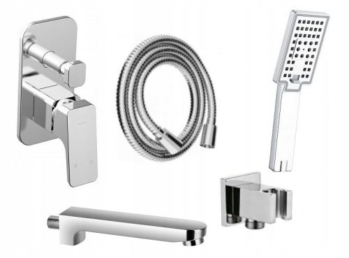 Concealed bath and shower mixer Omnires LUCKY Chrome + 3 more products