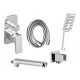 Concealed bath and shower mixer Omnires LUCKY Chrome + 3 more products