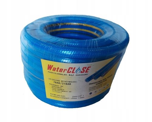  NON-TWISTED Garden Hose 3/4" 50MB WATER-CLOSE