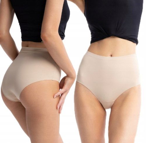  JULIMEX WOMEN'S BRIEFS AMBER MAXI HIGH-WAIST BEIGE L