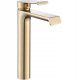 Rea Hass pedestal washbasin faucet, gold