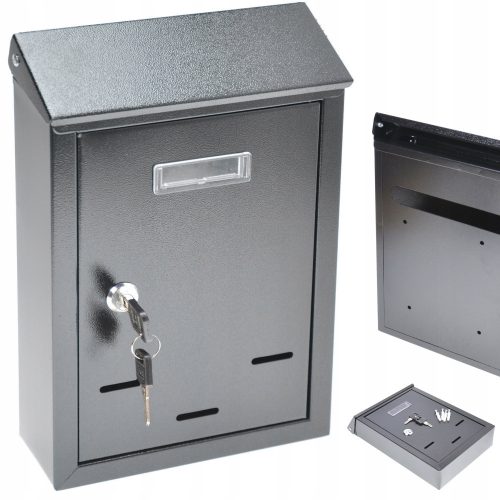 LAZYhome mailbox, shades of gray